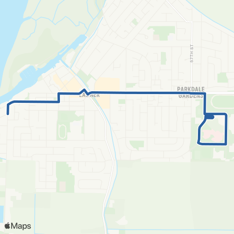 TransLink Ladner South / Ladner Exchange map