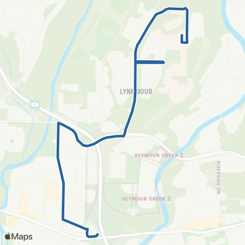TransLink Phibbs / Capilano map