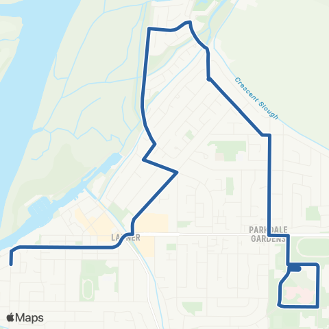 TransLink Ladner Ring map