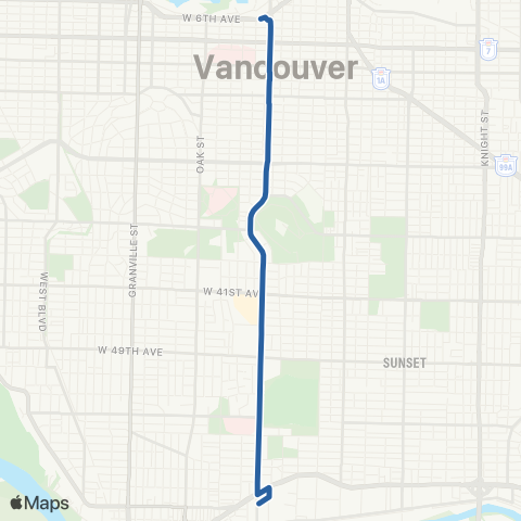 TransLink Cambie / Olympic Village Station map