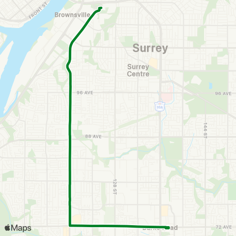TransLink Scott Rd map