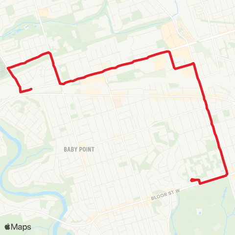 TTC Stockyards map