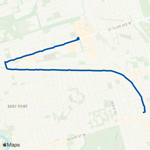 TTC Junction map