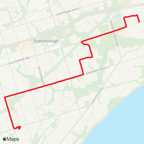 TTC Curran Hall map