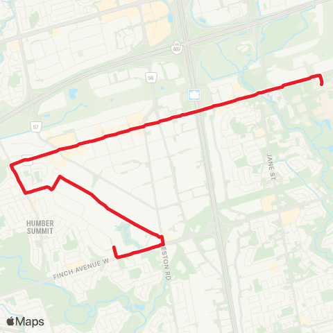 TTC Toryork map