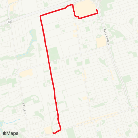 TTC Caledonia map
