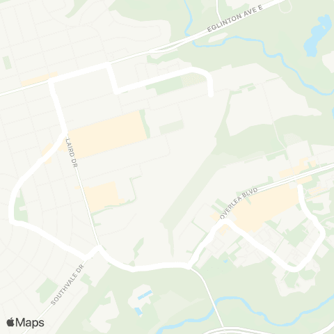 TTC Millwood map