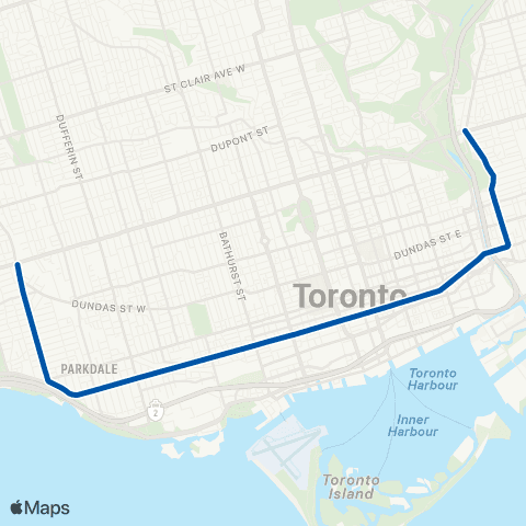 TTC King map