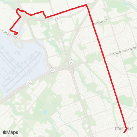 TTC Belfield map
