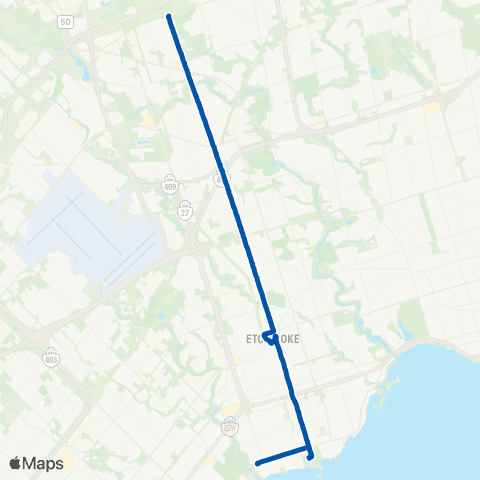 TTC Kipling map