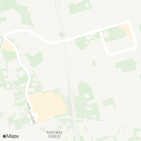 TTC Van Horne map