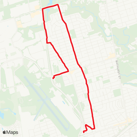 TTC Faywood map