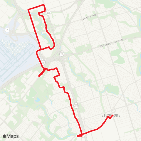 TTC West Mall map
