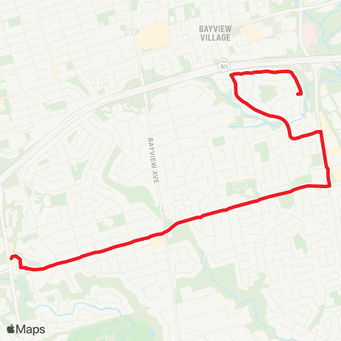 TTC Silver Hills map