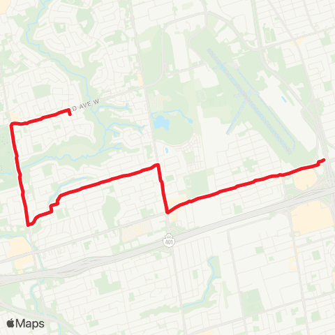 TTC Calvington map