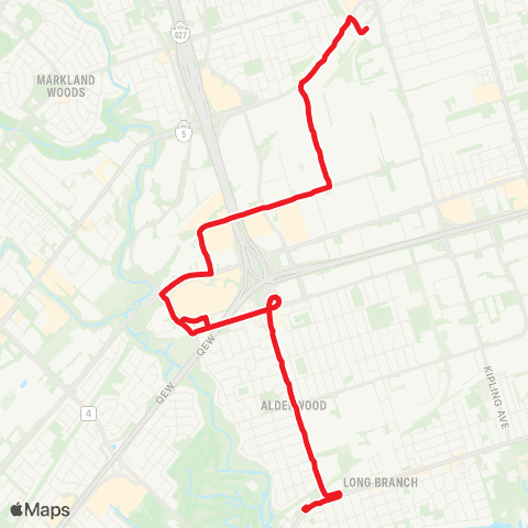 TTC Sherway map