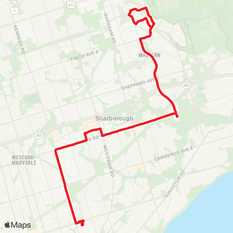 TTC Neilson map