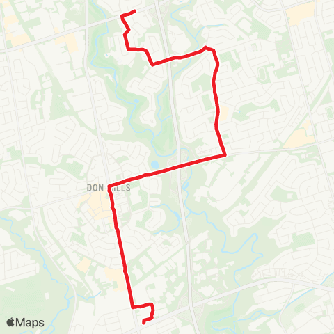 TTC Underhill map