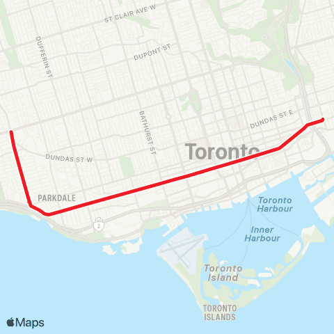 TTC King map