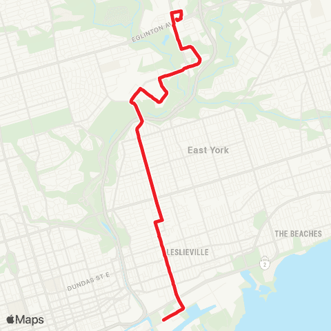 TTC Pape map