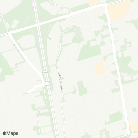 TTC Arrow Rd map
