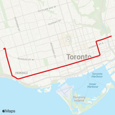 TTC King map