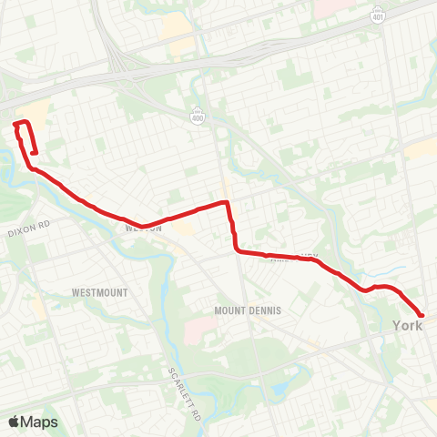 TTC Trethewey map