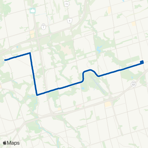 TTC Sheppard West map