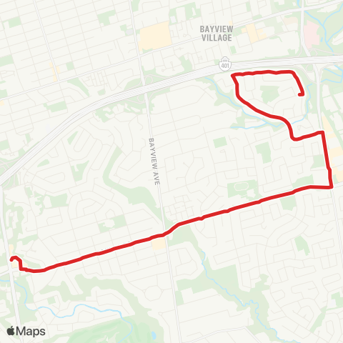 TTC Silver Hills map