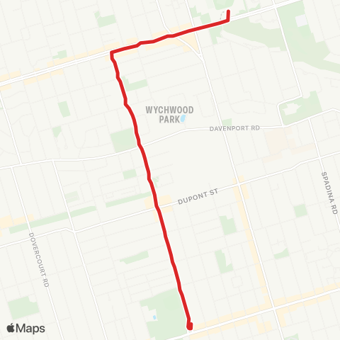 TTC Christie map