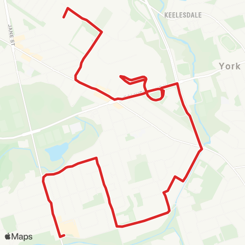 TTC Mount Dennis map