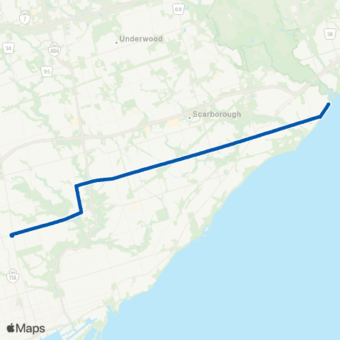 TTC Lawrence East map