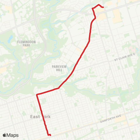 TTC O'Connor map