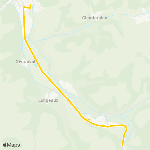 TUB - Scolaires St-Amand-sur-Ornain - Ligny-en-Barrois map