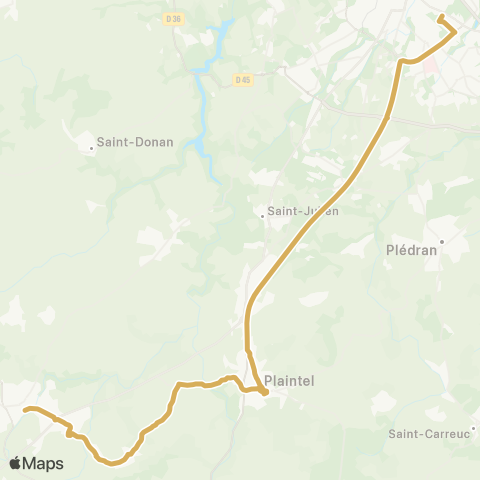 TUB La Vallée Quintin - Lycée Rabelais map