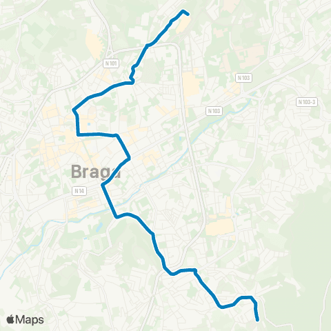 TUB Areal - Boavista map