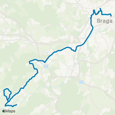 TUB Praça Conde De Agrolongo - Tadim map