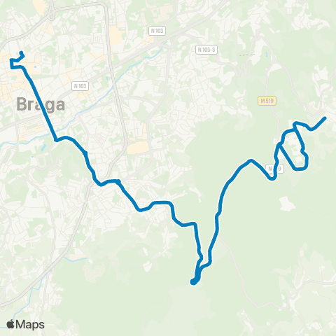 TUB Avenida General Norton De Matos - Espinho / Sameiro map