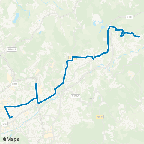 TUB Rua 25 De Abril - S. Mamede D' Este (Rola) map