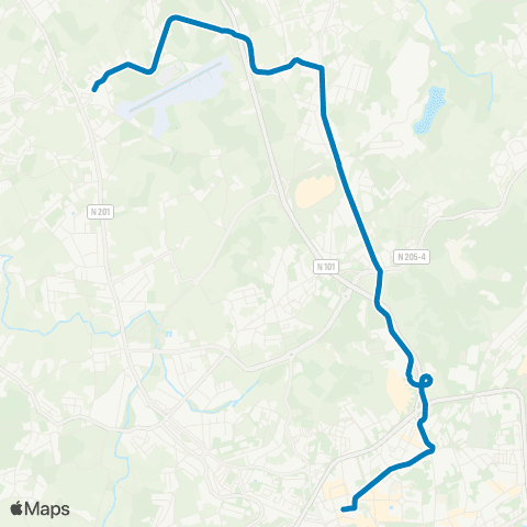 TUB Praça Conde De Agrolongo - Póvoa map