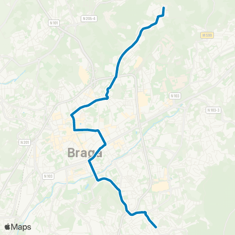 TUB Sete Fontes - Espírito Santo map