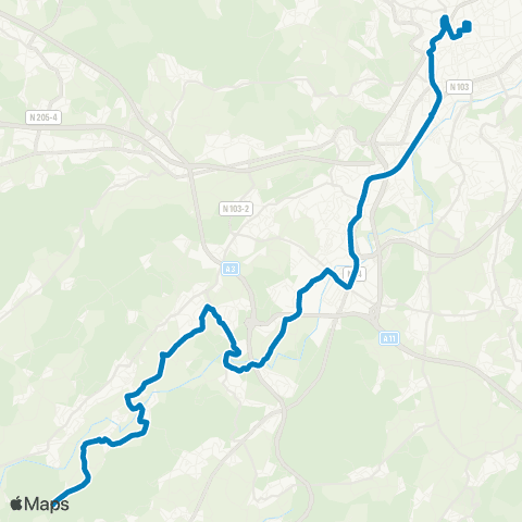 TUB Praça Conde De Agrolongo - Ruílhe map