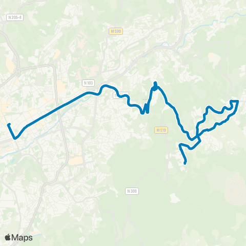 TUB Rua Do Raio - Espinho / Sameiro map