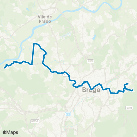 TUB Padim Da Graça - Nogueiró map