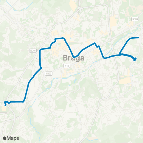 TUB Hotel De Lamaçães - E.Leclerc map