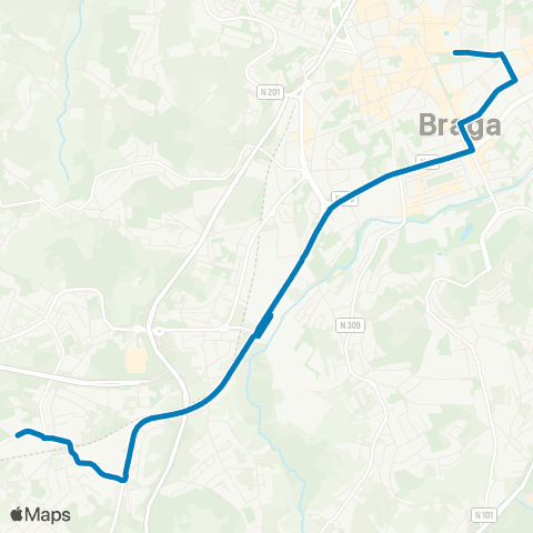 TUB Avenida Central - Mazagao map