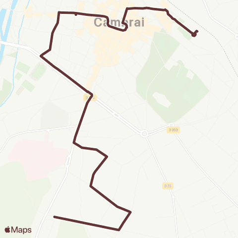 TUC - Scolaire Faubourg de Paris map