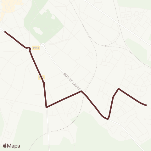 TUC - Scolaire St-Druon - Lamartine map