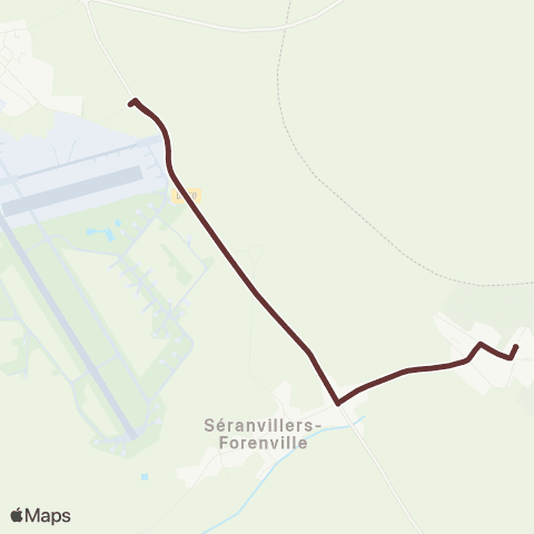 TUC - Scolaire RPI Seranvillers - Wambaix - Niergnies map