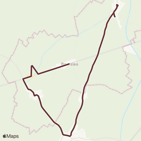 TUC - Scolaire RPI Doignies - Moeuvres map
